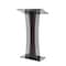 Adiroffice Clear Black Plexiglas Acrylic Floor Standing Desk Slanted Podium Lectern ADI661-02-BLK-MK - alternate 1